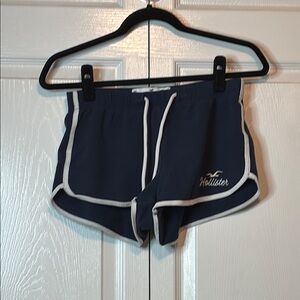 Hollister Navy Blue Athletic Shorts